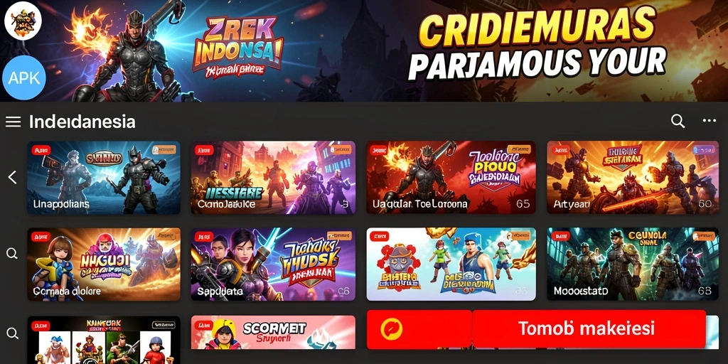 Tampilan grafis yang memukau dan penuh warna.