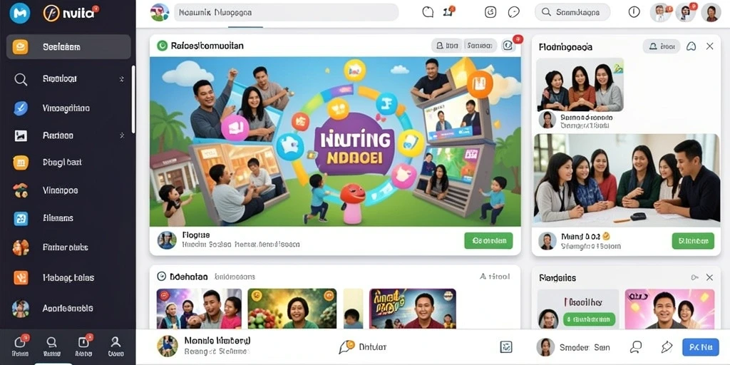 Tampilan antarmuka yang menarik dan mudah digunakan.