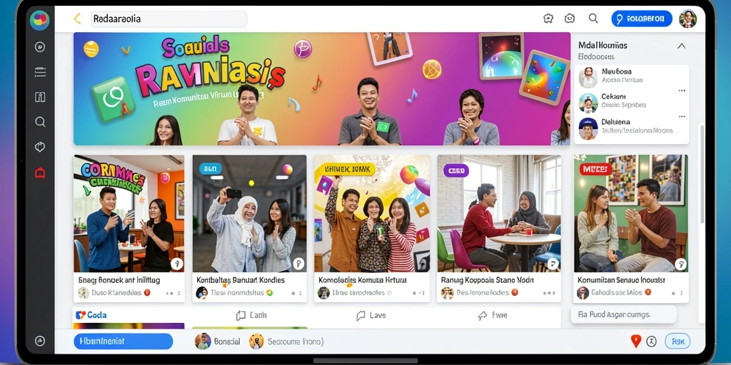 Tampilan antarmuka yang menarik dan user-friendly.