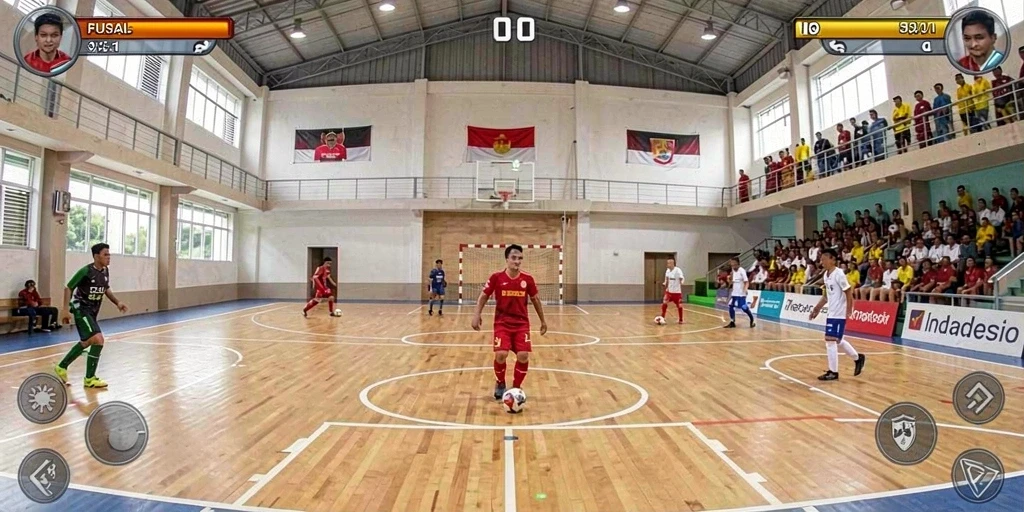 Tampilan antarmuka yang user-friendly.