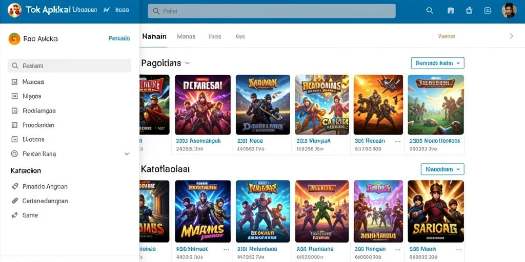 Tampilan antarmuka yang menarik dan mudah dinavigasi.