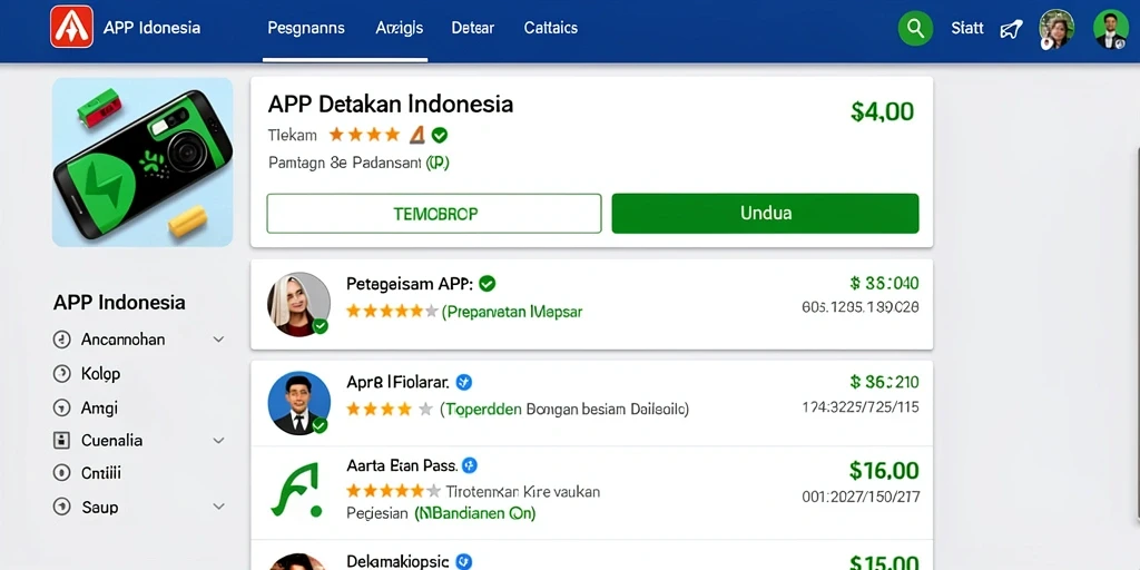 Tampilan antarmuka yang intuitif dan mudah digunakan.