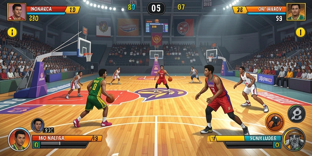 Screenshot menampilkan tampilan grafis menakjubkan dari LAWAS777.
