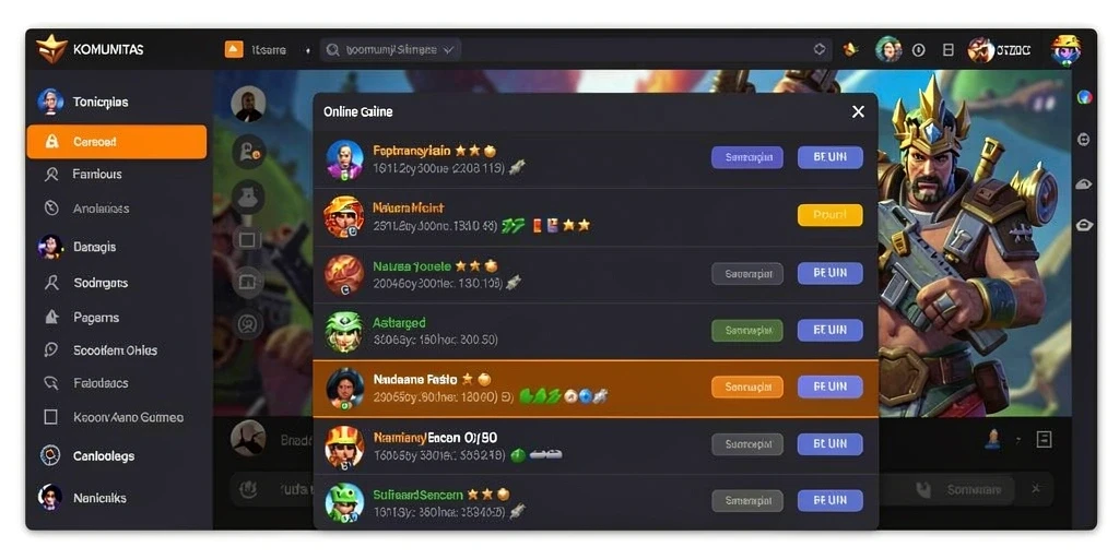 Tampilan antarmuka MARIATOGEL yang user-friendly.