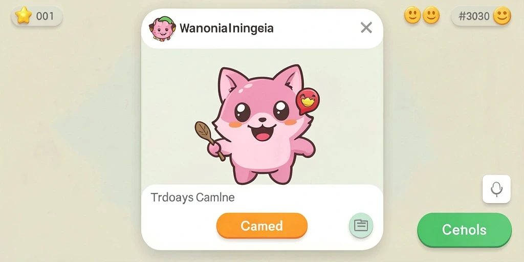 Screenshot menunjukkan antarmuka pengguna yang menarik.