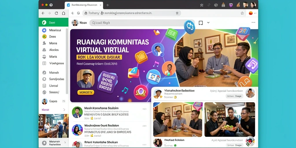 Tampilan antarmuka yang menarik dan mudah dinavigasi.