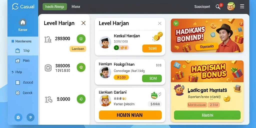 Tampilan antarmuka yang ramah pengguna dan intuitif.